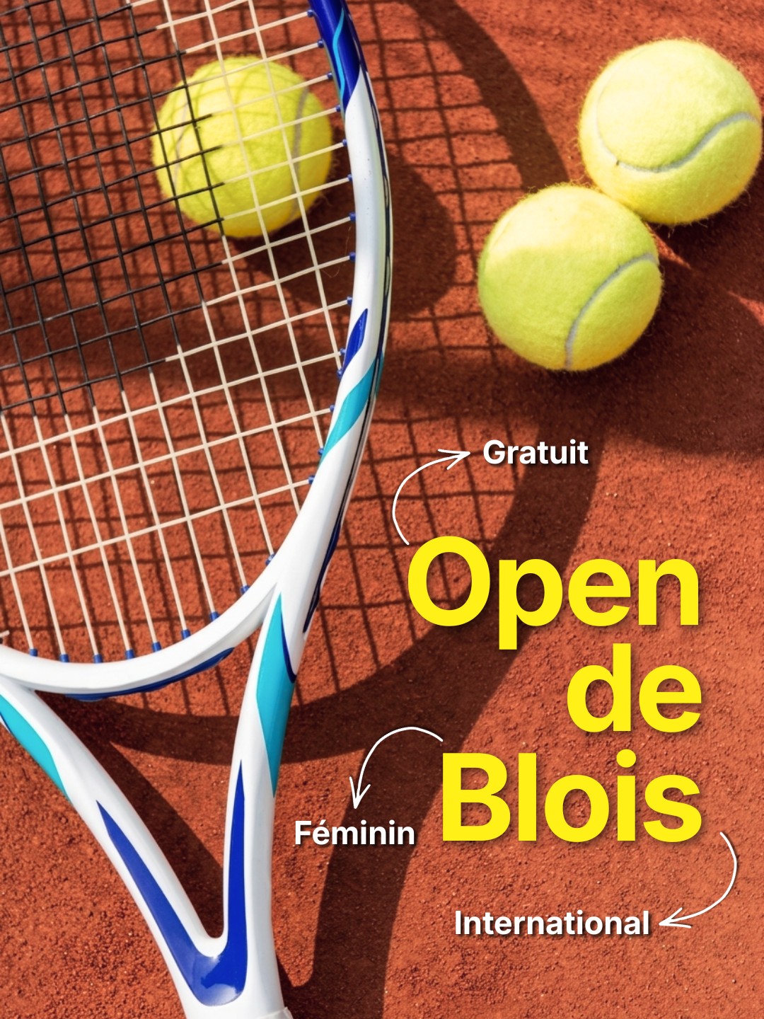 Open de Blois de tennis 2026